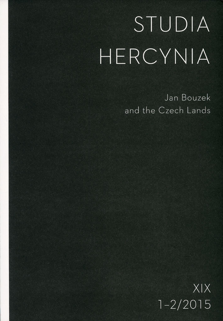Studia Hercynia 19/1-2, 2015 Studia Hercynia 19/1-2, 2015