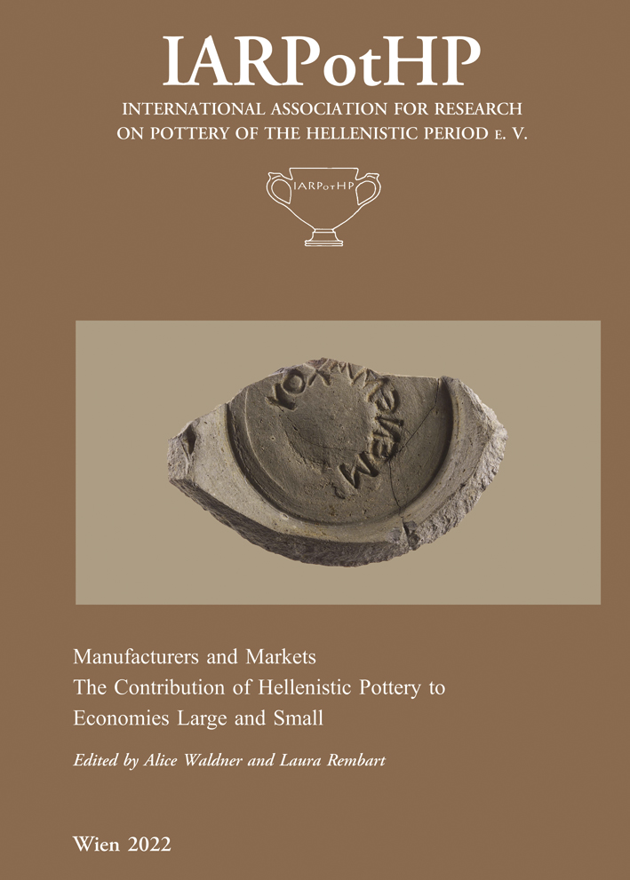 Rembart, Laura – Alice Waldner (eds.) : Manufacturers and Markets. The Contribution of Hellenistic Pottery to Economies Large and Small Rembart, Laura – Alice Waldner (eds.) : Manufacturers and Markets. The Contribution of Hellenistic Pottery to Economies Large and Small