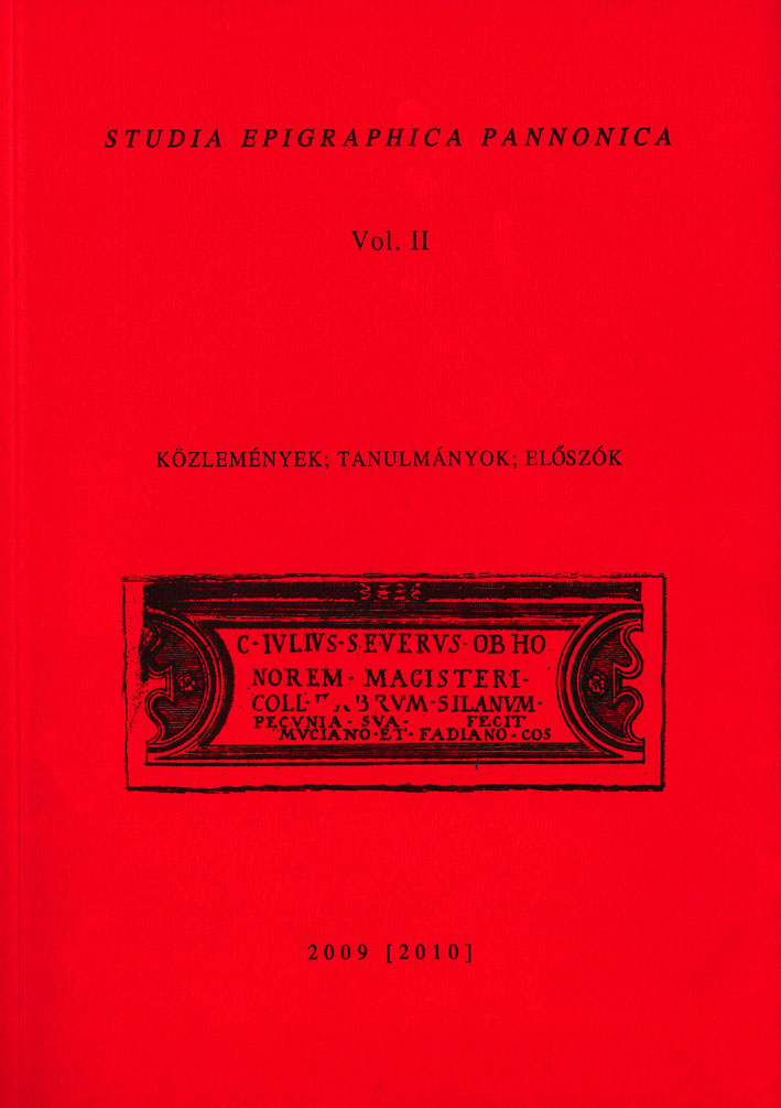 Kovács, Péter - Bence Fehér - Ádám Szabó ; Közlemények; tanulmányok; előszók
