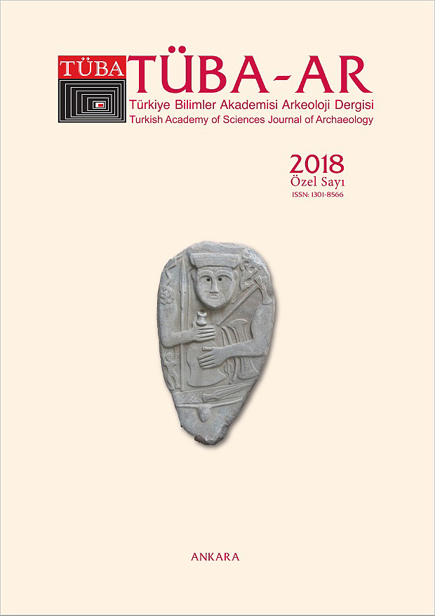 Türkiye Bilimler Akademisi Arkeoloji Dergisi Özel Sayı 2018