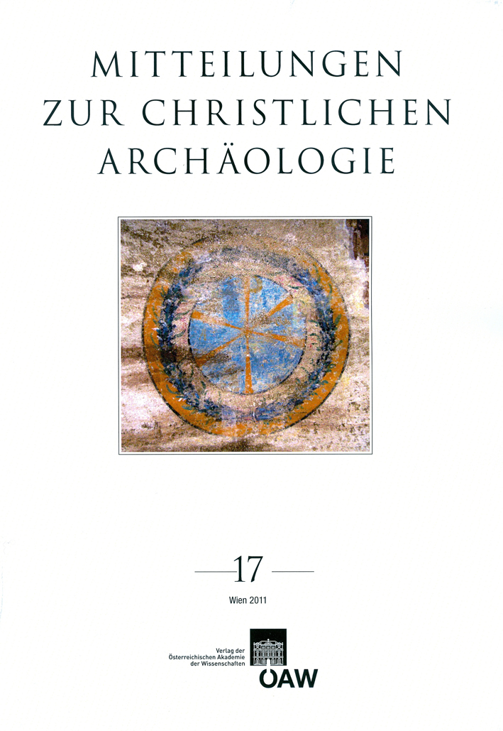Mitteilungen zur Christlichen Archäologie 17, 2011