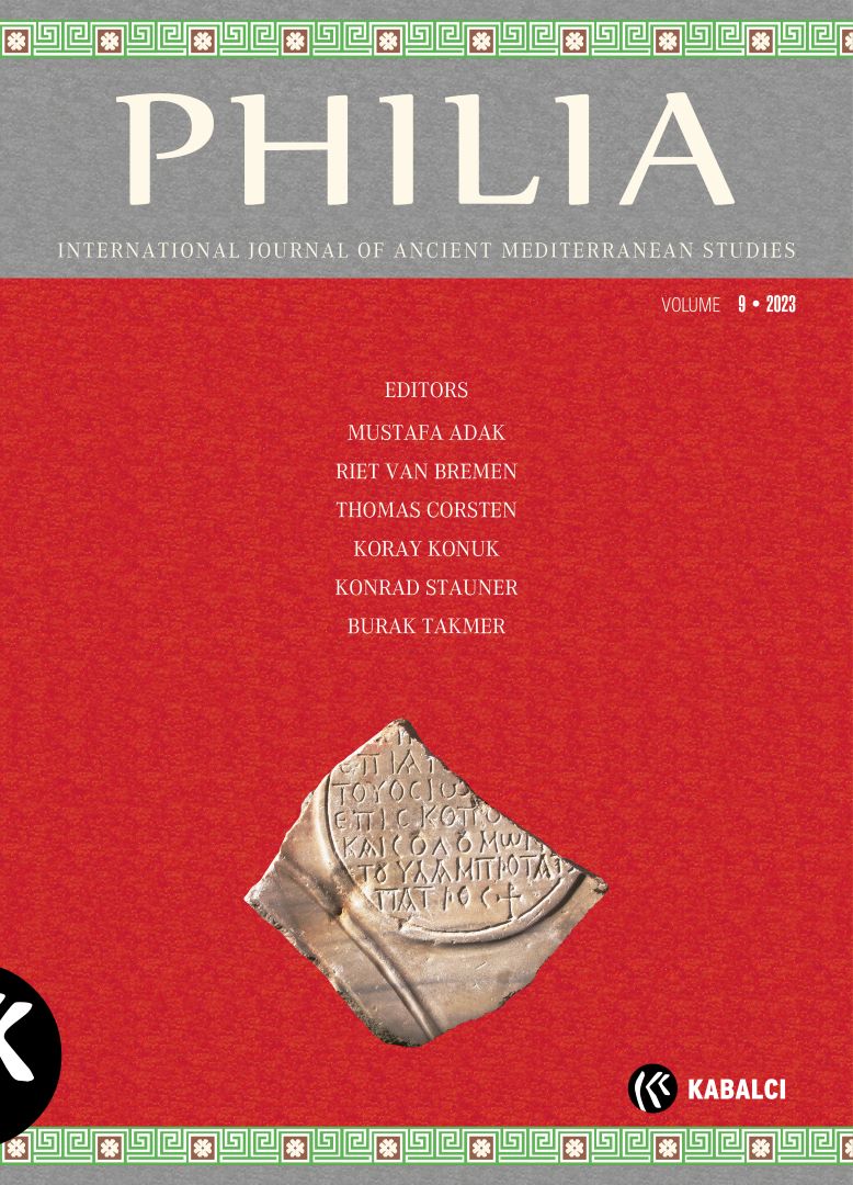 Philia. International Journal of Ancient Mediterranean Studies 9, 2023