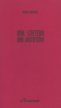 Koumides, Glavkos; Von Stiftern und Anstiftern Koumides, Glavkos; Von Stiftern und Anstiftern