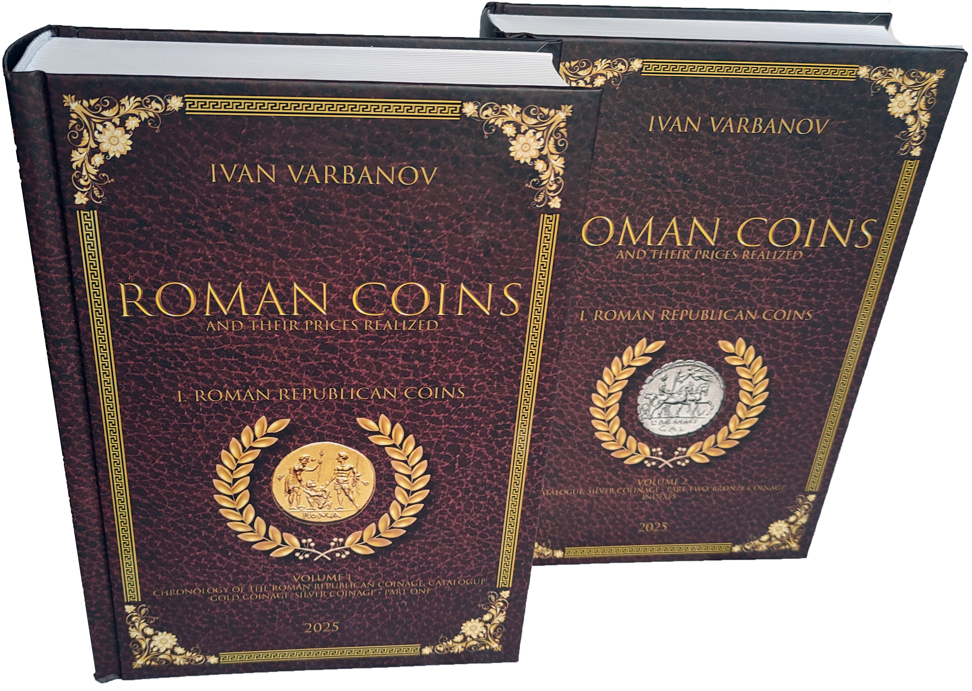 Varbanov, Ivan : Roman Coins and their prices realized. I. Roman Republican Coins (Two volumes)