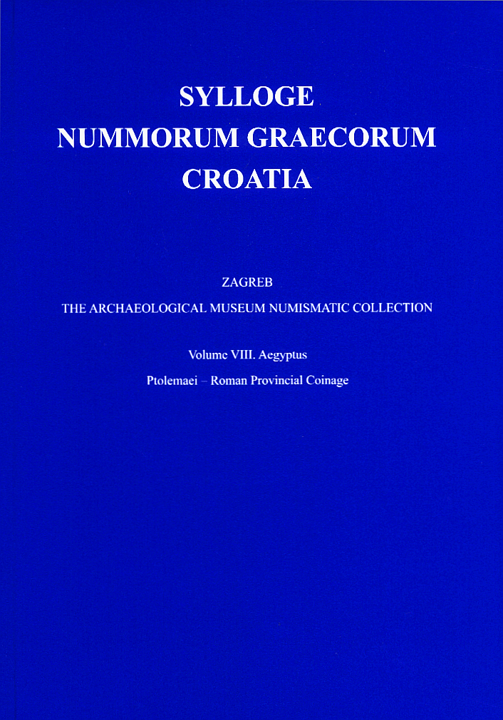 Mirnik, Ivan : Sylloge Nummorum Graecorum Croatia - Zagreb, Vol. VIII