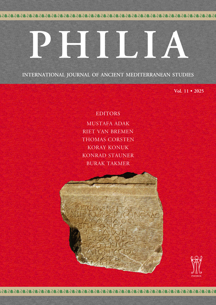 Philia. International Journal of Ancient Mediterranean Studies 11, 2025
