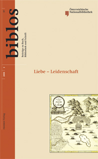 Biblos 57/2, 2008 | Liebe – Leidenschaft Biblos 57/2, 2008 | Liebe – Leidenschaft