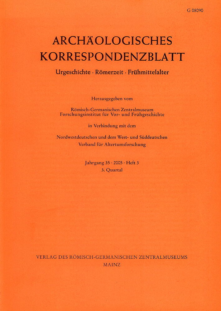 Archäologisches Korrespondenzblatt 35-3