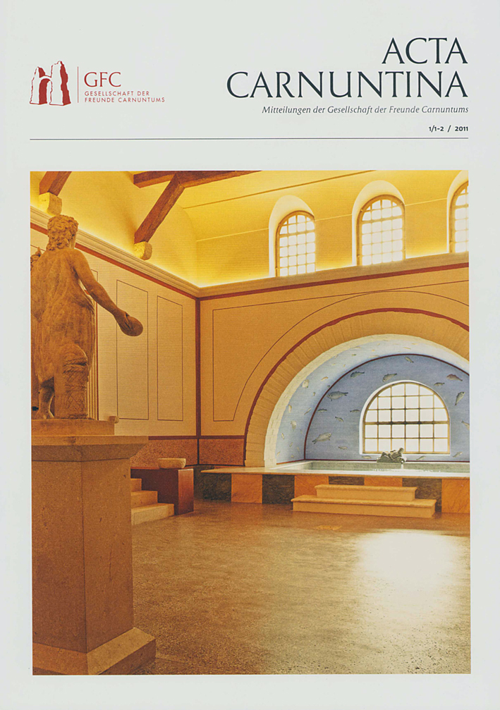 Acta Carnuntina 1/1-2 / 2011