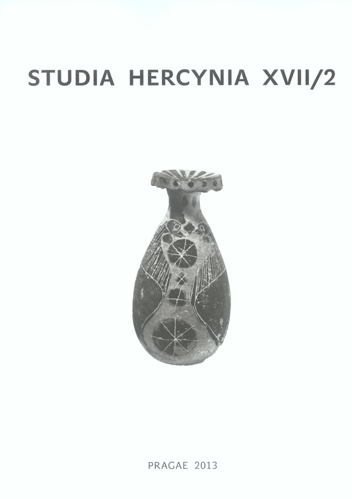 Studia Hercynia 17/2, 2013 Studia Hercynia 17/2, 2013