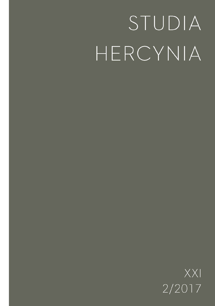 Studia Hercynia 21/2, 2017