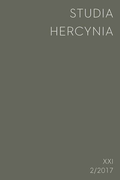 Studia Hercynia 21/1, 2017
